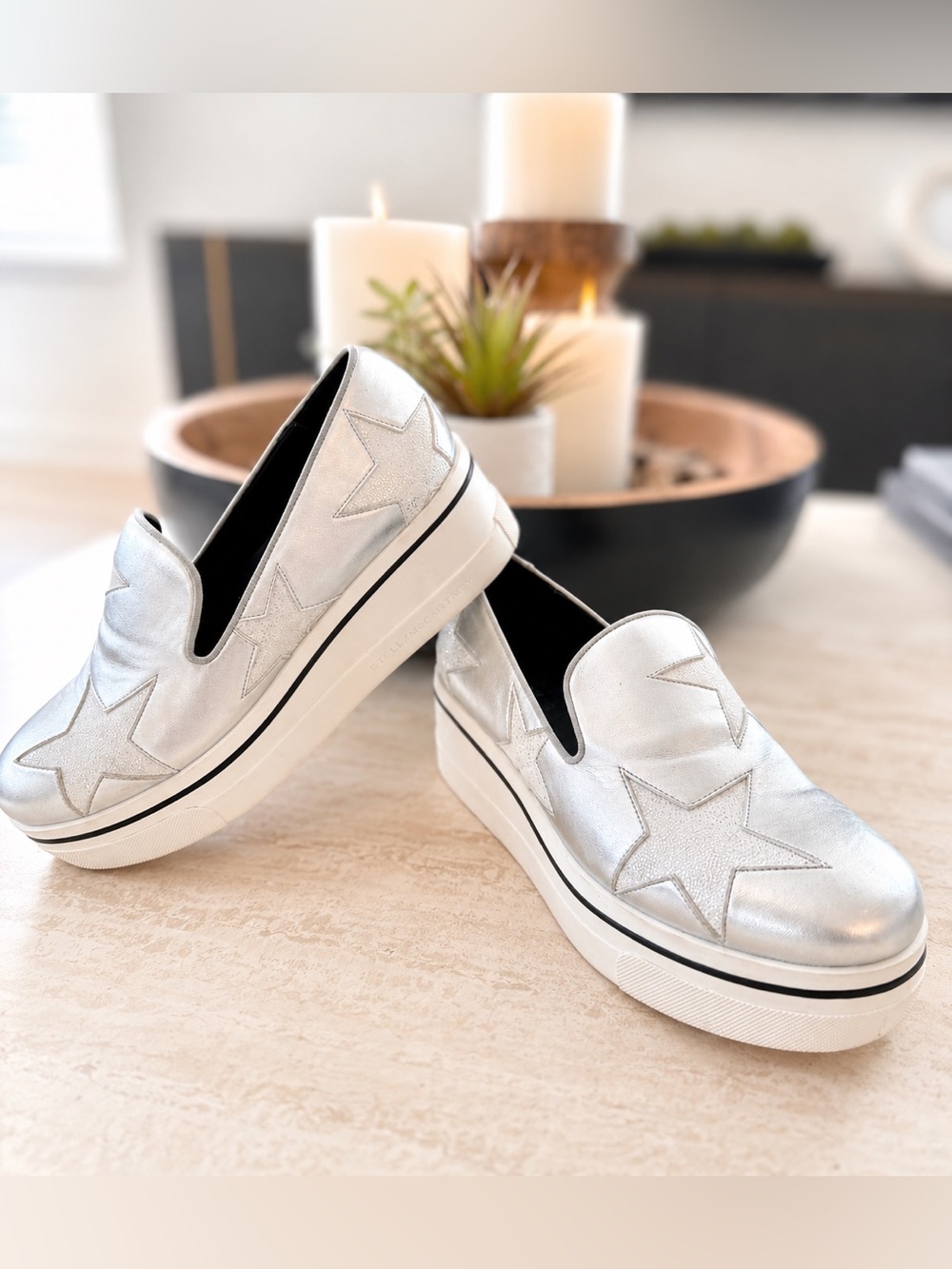 Stella McCartney Star Binx Slip On Loafers - Picture 2 of 6